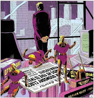 Ozymandias dessin Dave Gibbons