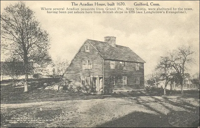 Amérique française maison acadienne