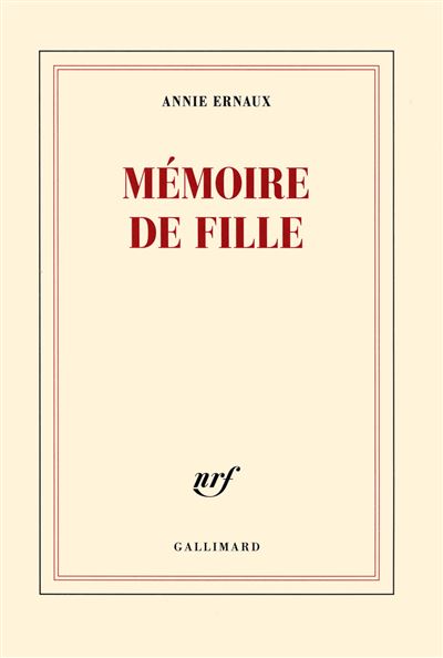 Mémoire de fille analyse