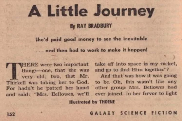 nouvelle de science-fiction Bradbury lire en ligne