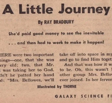 nouvelle de science-fiction Bradbury lire en ligne