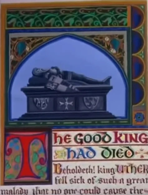 Uther Pendragon mort