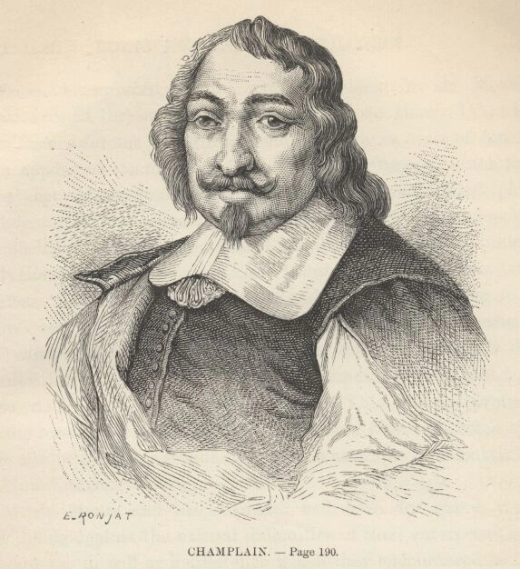 Amérique française Samuel de Champlain