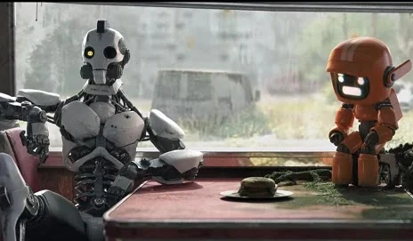  three robots Love, Death and Robots